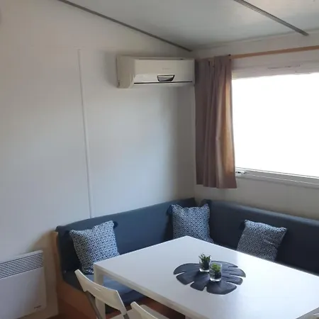 Campingplatz Mobilhome Agde Les Sables D'or 6 Couchages Bord De Mer *