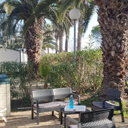 Campingplatz Mobilhome Agde Les Sables D'or 6 Couchages Bord De Mer *